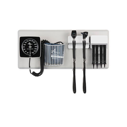 Amico DS-ULG-CLFL-DAX โ Oph, Oto LED, Spec Disp, Aneroid BP, Adult Cuff, Basket, Wall Board