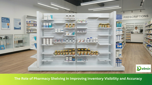 Optimizing Inventory Visibility with Professional Pharmacy Shelving