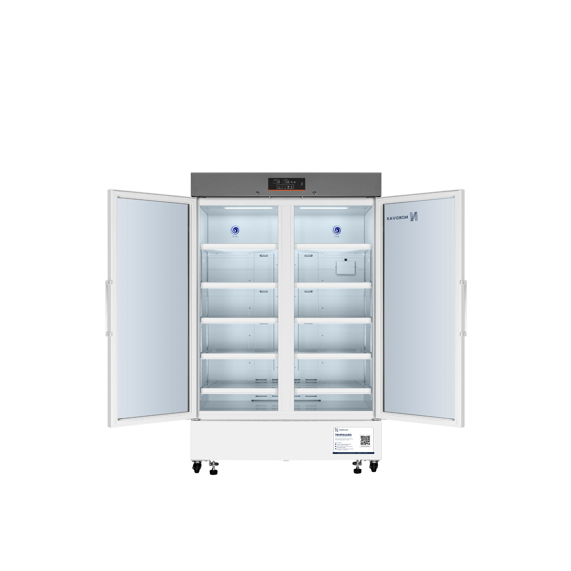 NordVax NOR-5L1006TG · TempGuard Medical Refrigerator with Built-in 10+ Hours UPS — 35.53 cu ft