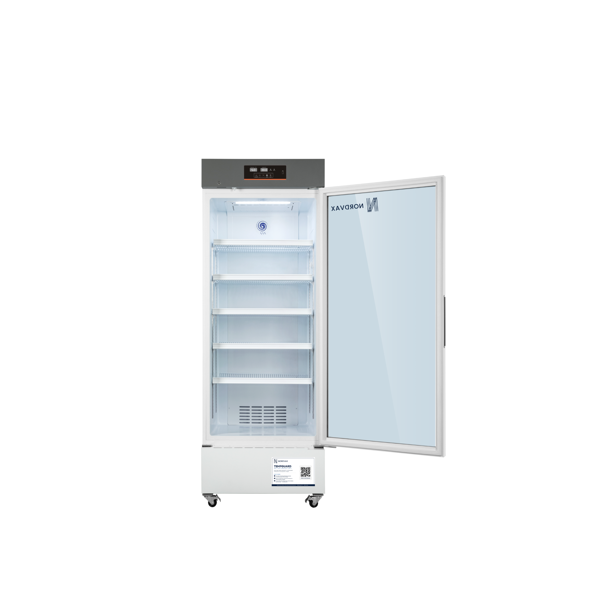 NordVax NOR-5L416TG · TempGuard Medical Refrigerator with Built-in 10+ Hours UPS — 14.70 cu ft