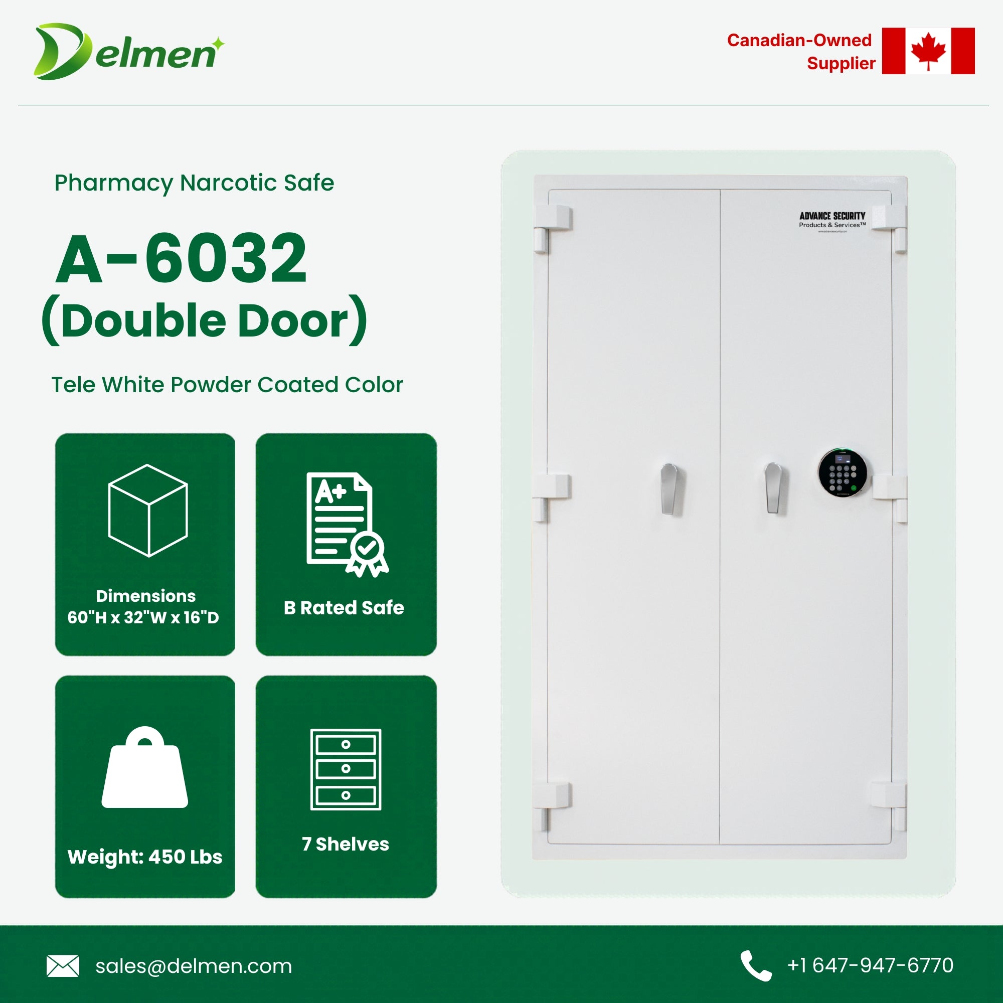 Pharmacy Narcotic Safe A-6032