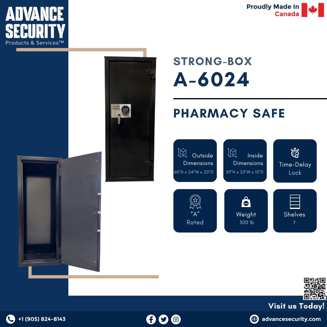 Strong-Box A-6024  Safe with Time Delay Lock