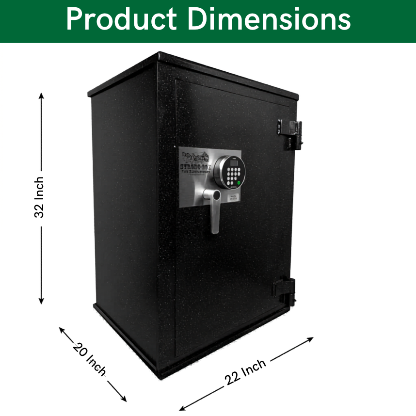 Strong-Box B-3222-R3 Pharmacy Safe with Delay Lock