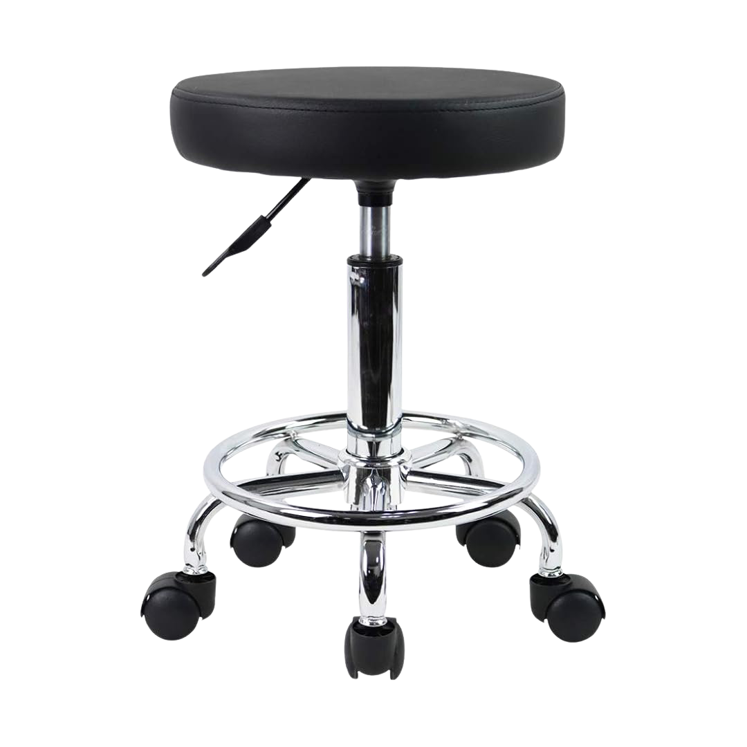 ProLift Medical Stool – Aluminum Base (Black)