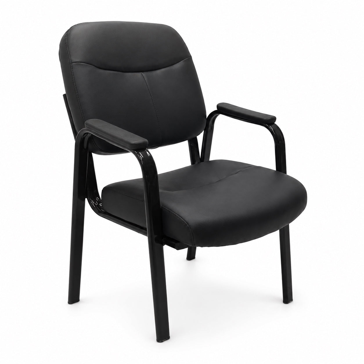 ProSeat Reception Chair, angled view with integrated armrests
