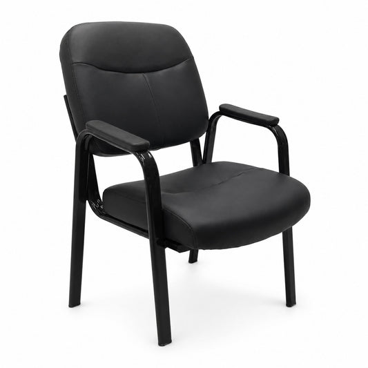 ProSeat Reception Chair, angled view with integrated armrests