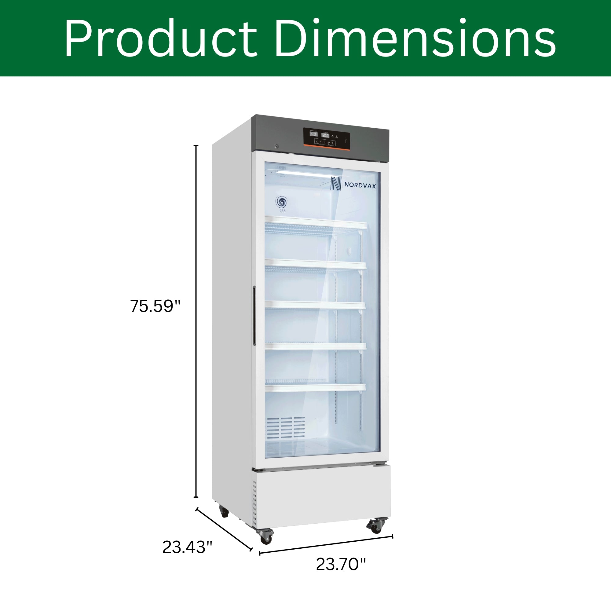 NordVax NOR-5L316 (11 Cu.ft) Vaccine/Medical Refrigerator